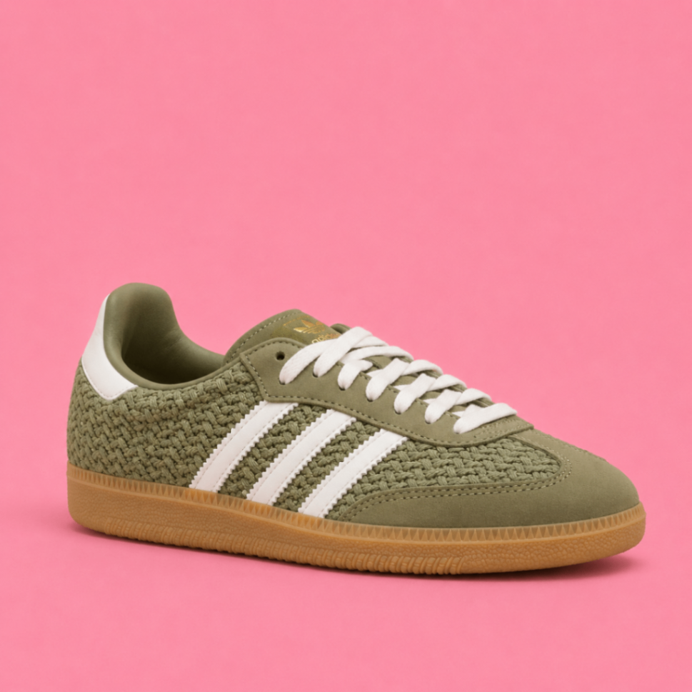 Adidas Samba - Knit pack (Orbit Green)