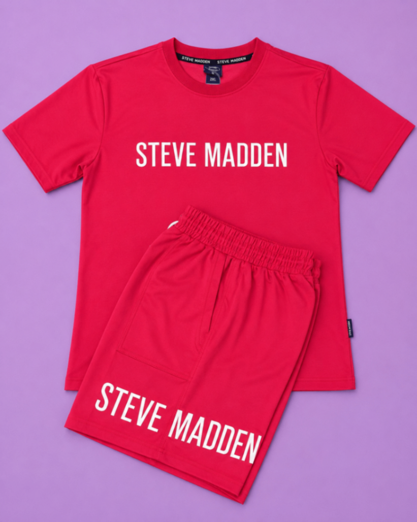 Steve Madden Summer Set - Cherry Red and White