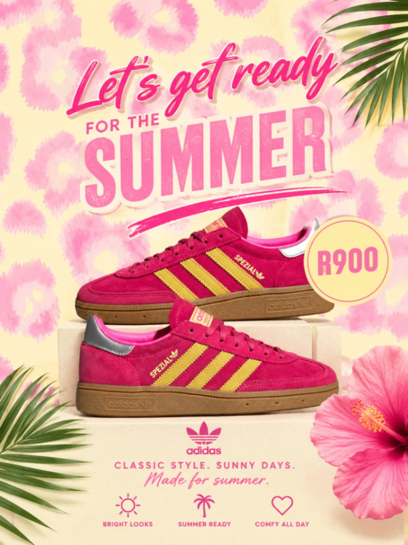 Adidas Spezial LIMITED EDITION - Pink and yellow