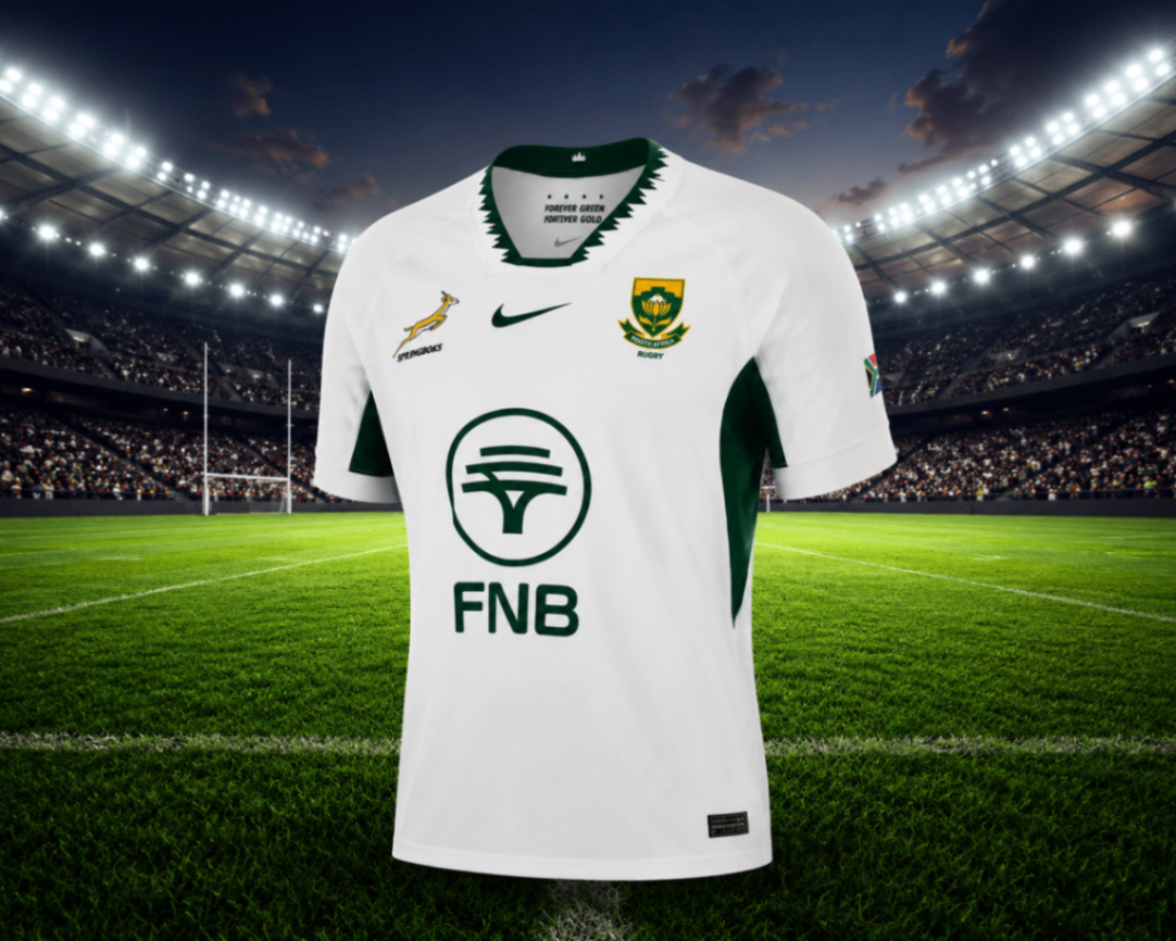 Springbok jersey - White