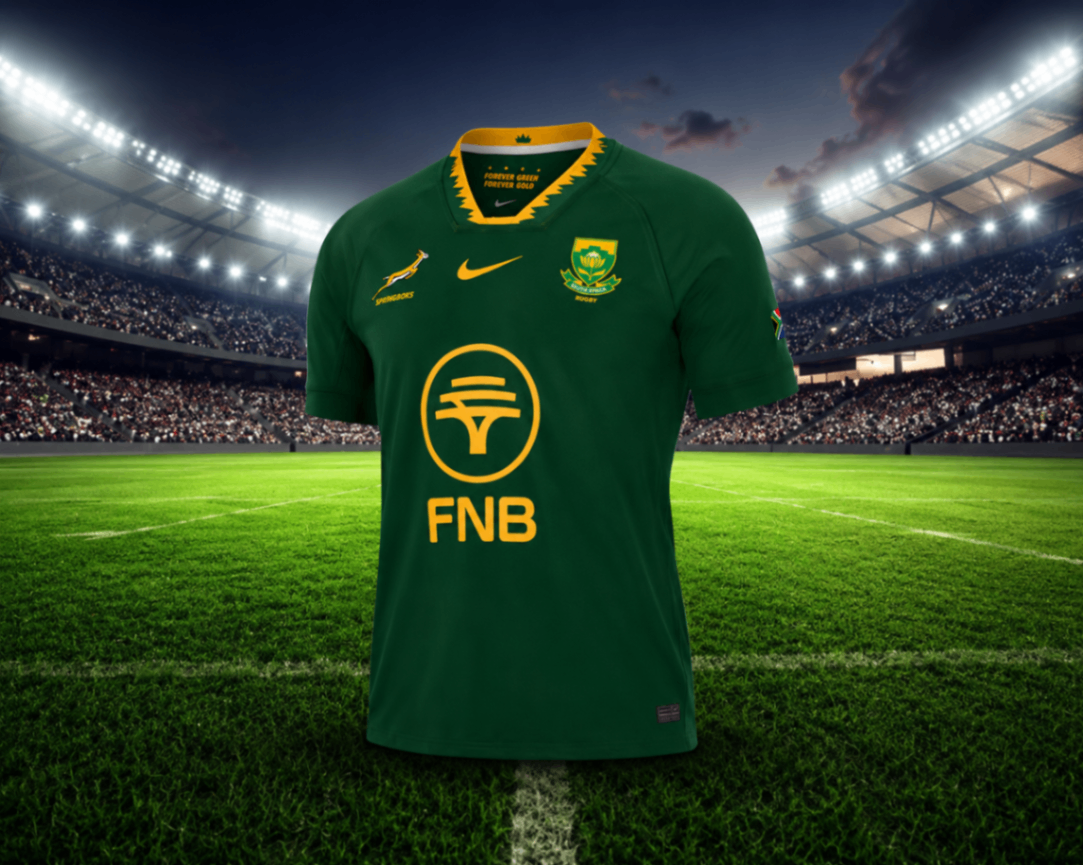 Springbok jersey - Green