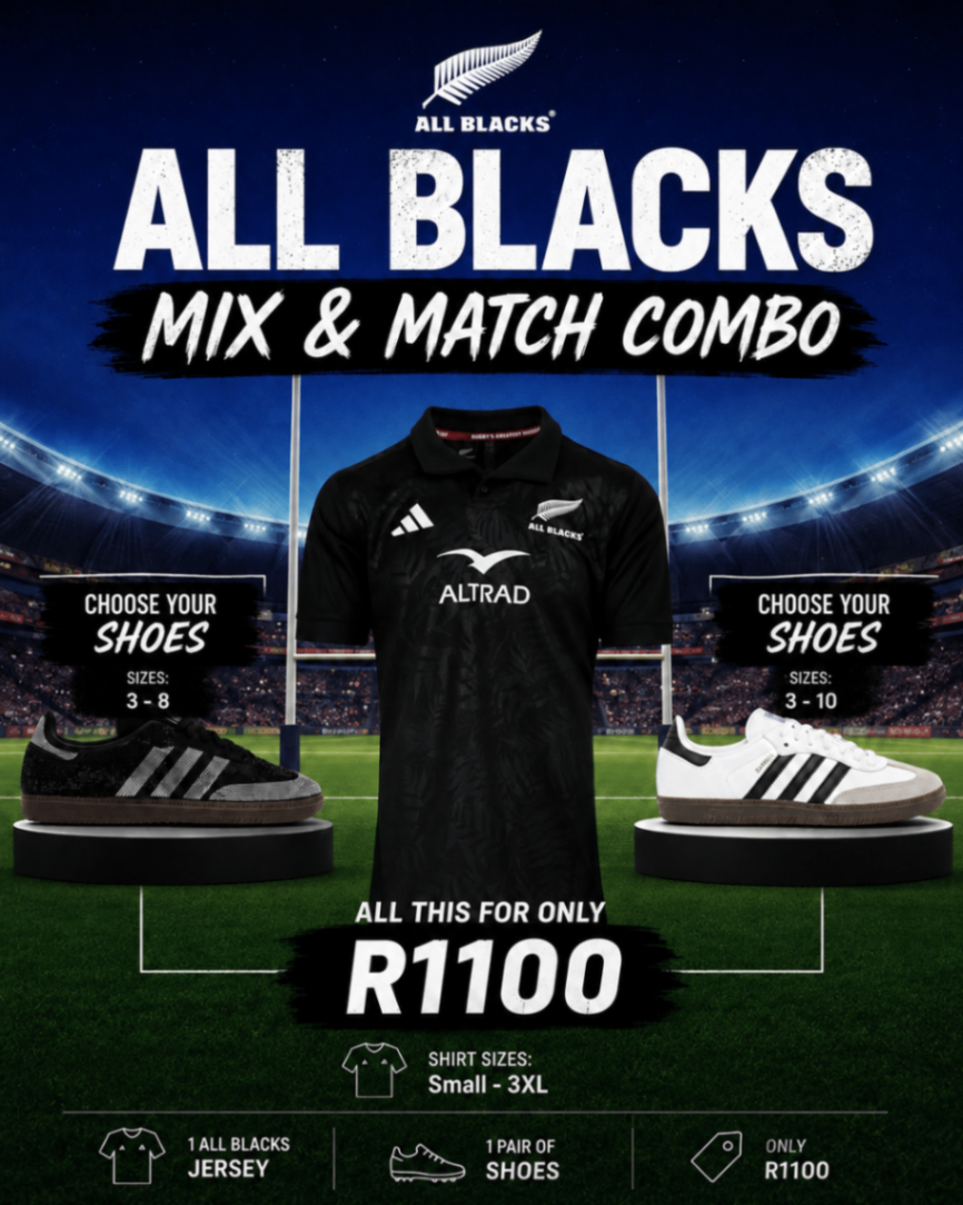All Blacks Combo!