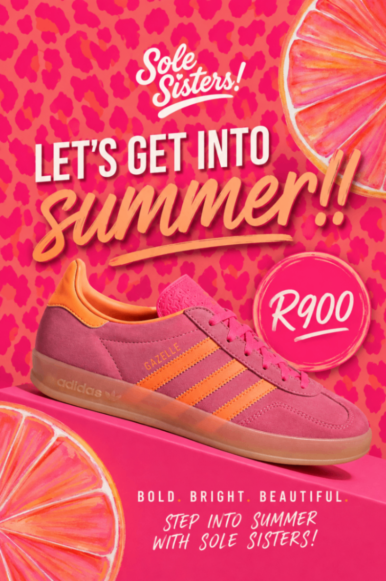 Adidas Gazelle - Orange and Pink