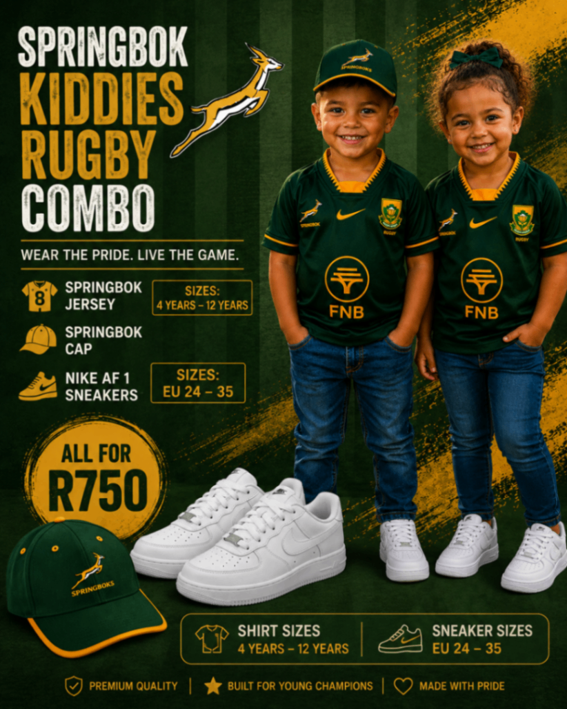 Kiddies Springbok Combo