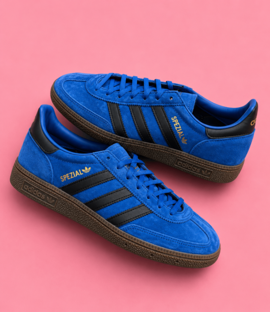 Adidas Handball Spezial - Vibrant royal blue with black stripes