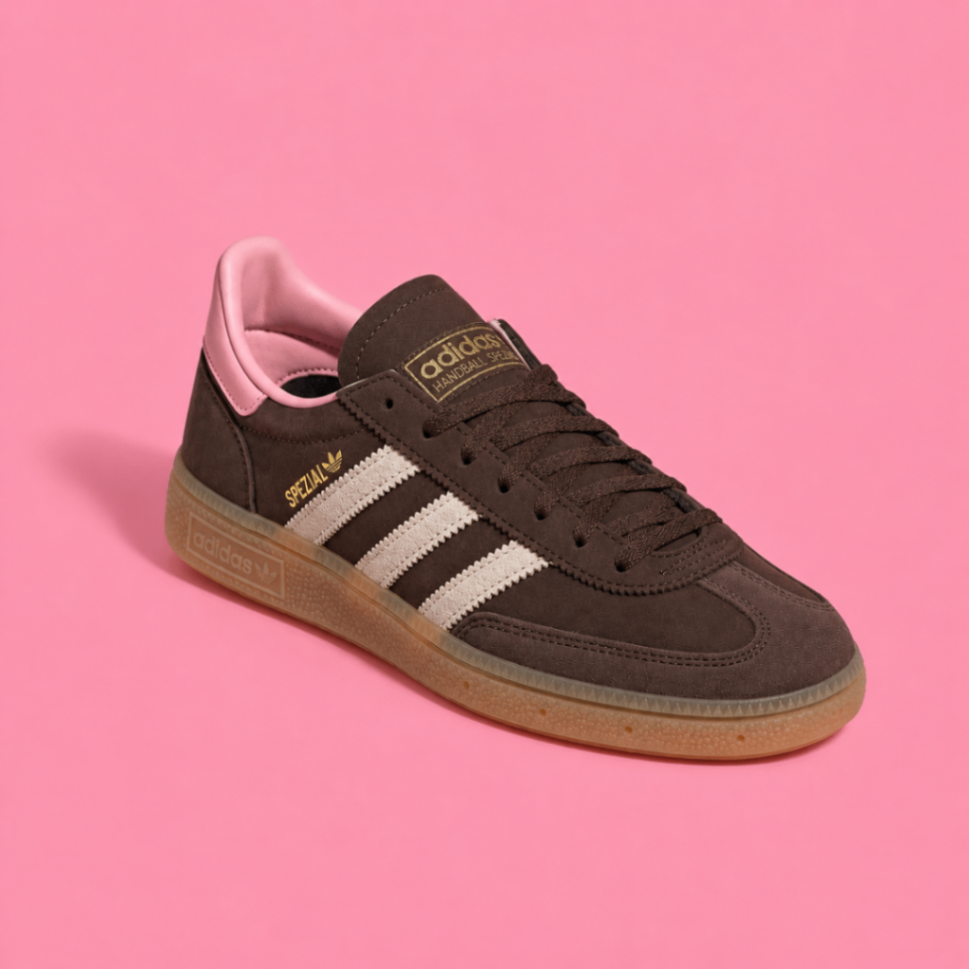 Adidas Handball Spezial - Brown and clear pink