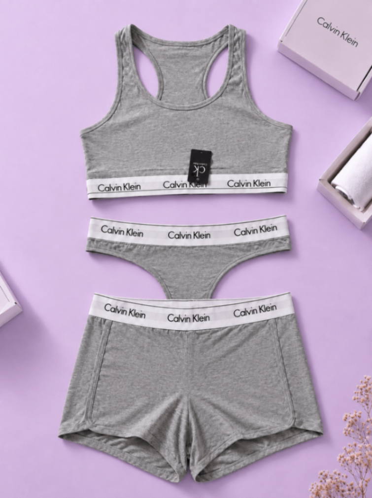 Calvin Klein underwear set - grey