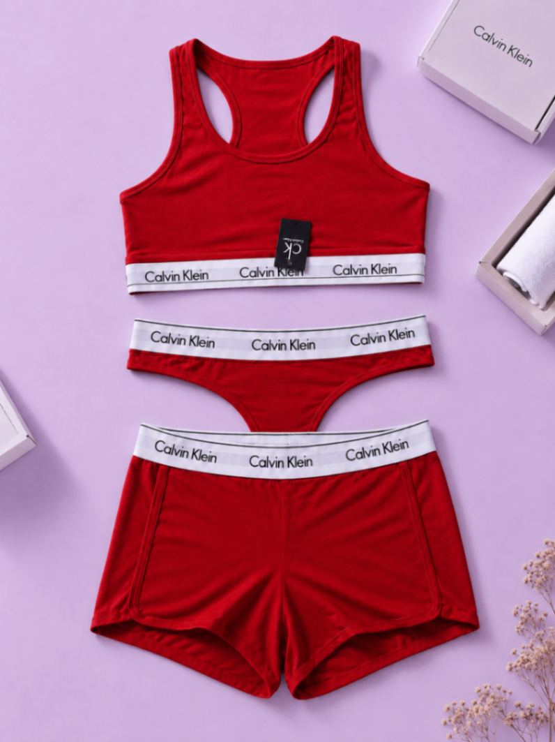 Calvin Klein underwear set - Red
