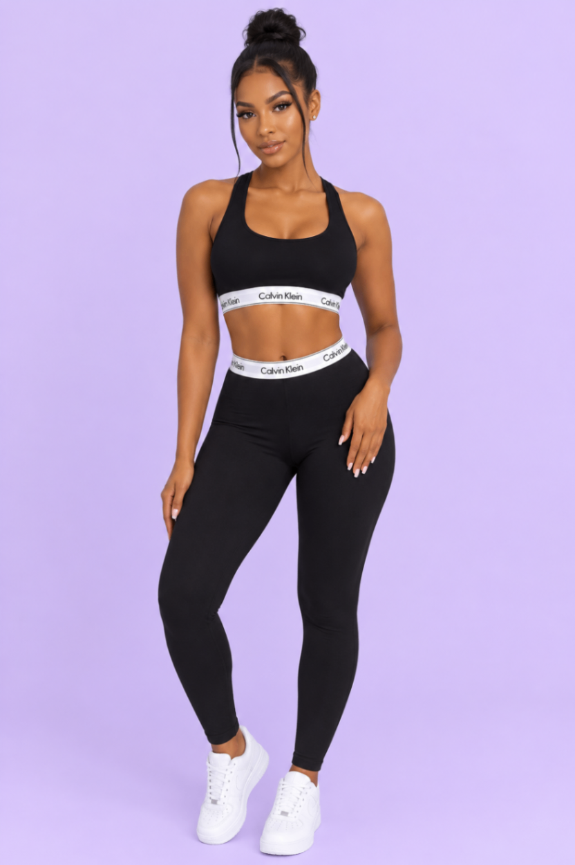 Calvin Klein 2 piece set - Black