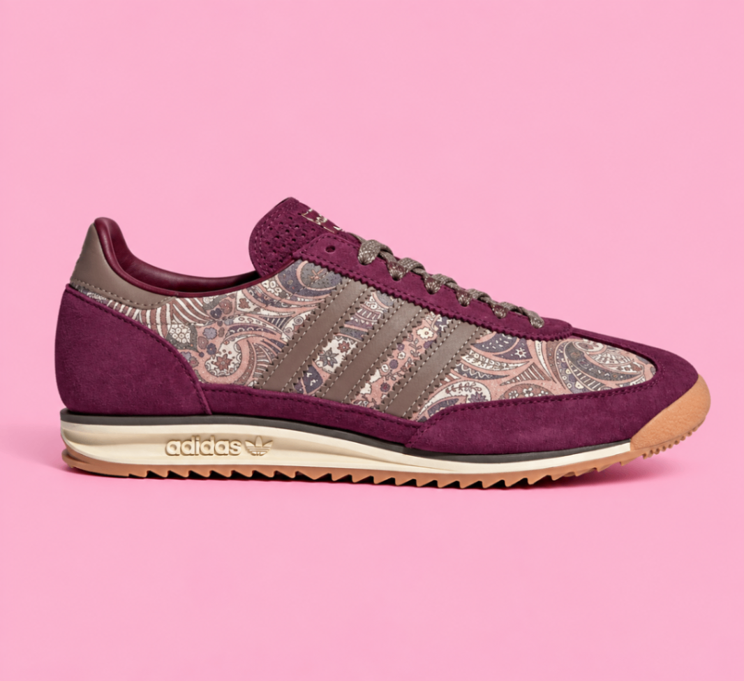 Adidas SL 72 - Burgundy motive