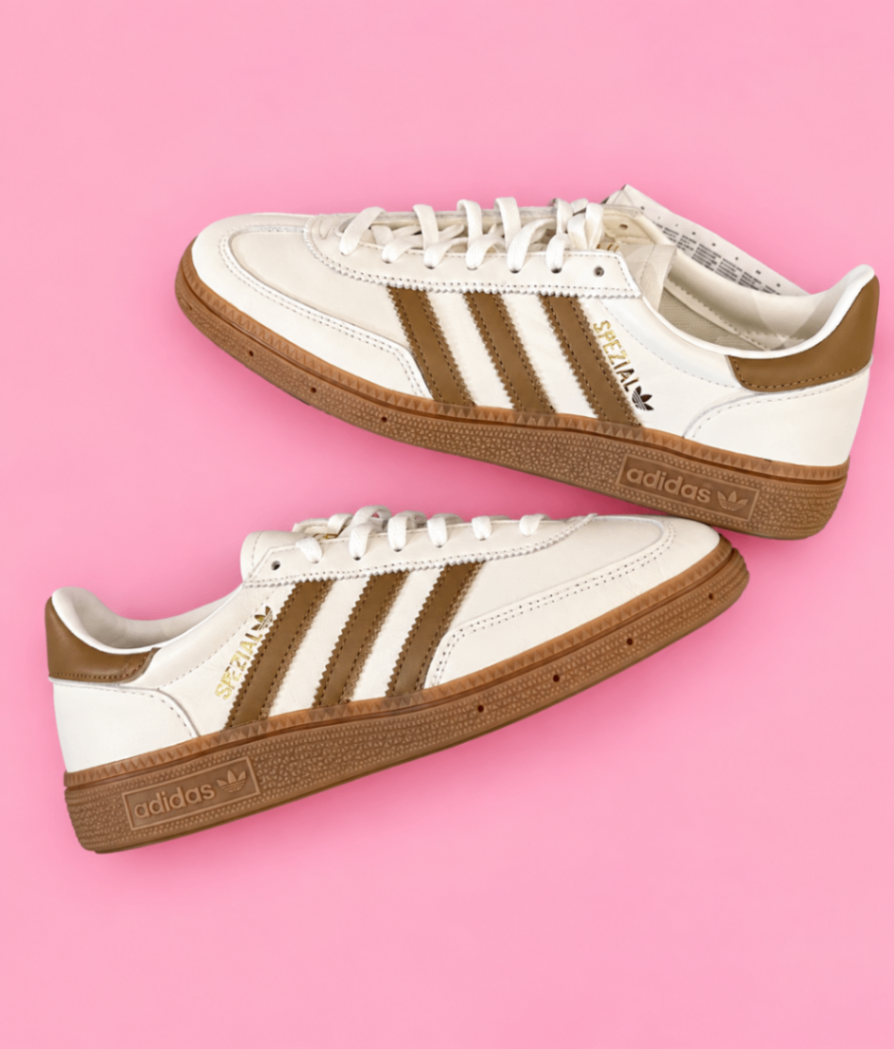 Adidas Hanball Spezial - Off white and Brown