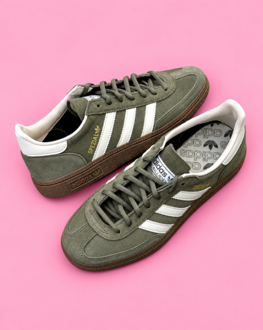 Adidas Handball Spezial - Olive Green suede