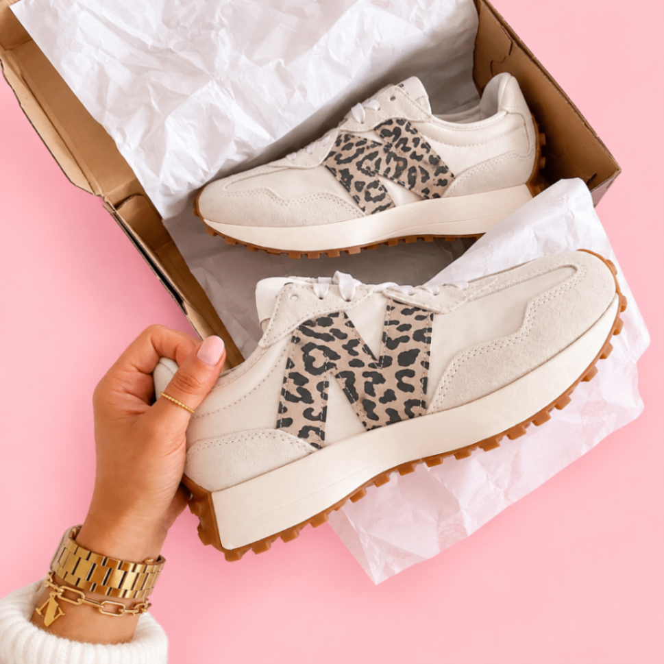 New Balance - Beige leopard