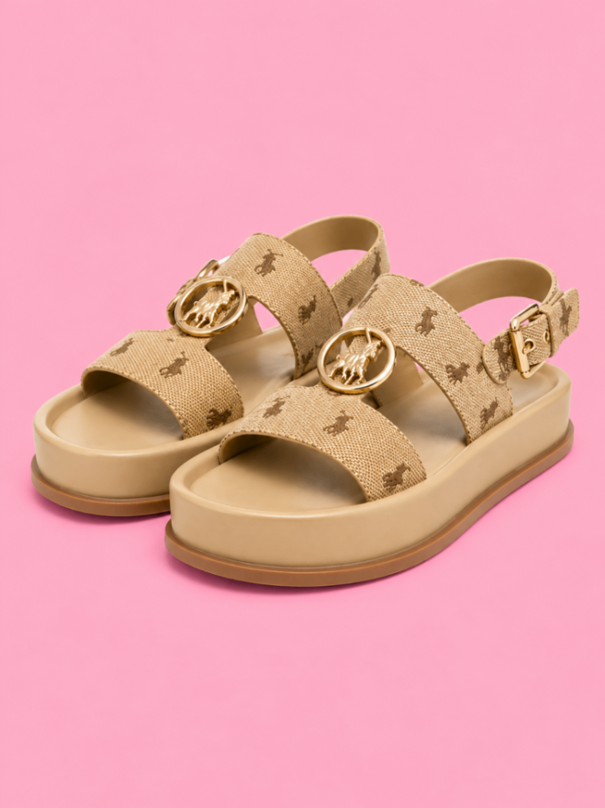 Polo sandals - Beige